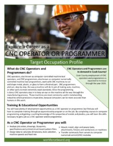 CNC Operator or Programmer