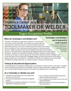 Toolmaker or Welder