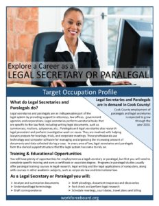 Legal Secretary or Paralegal