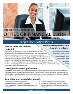 Office or Financial Clerk