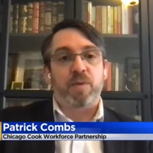 still frame of The Partnership's Interim CEO Patrick Combs