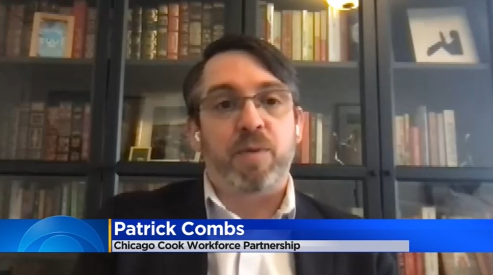 still frame of The Partnership's Interim CEO Patrick Combs