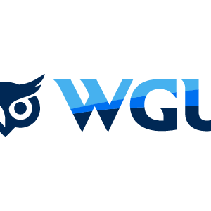 Western Governors University logo featuring its owl icon.